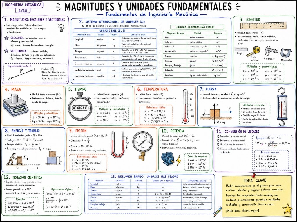 Magnitudes y Unidades Fundamentales (3/10)