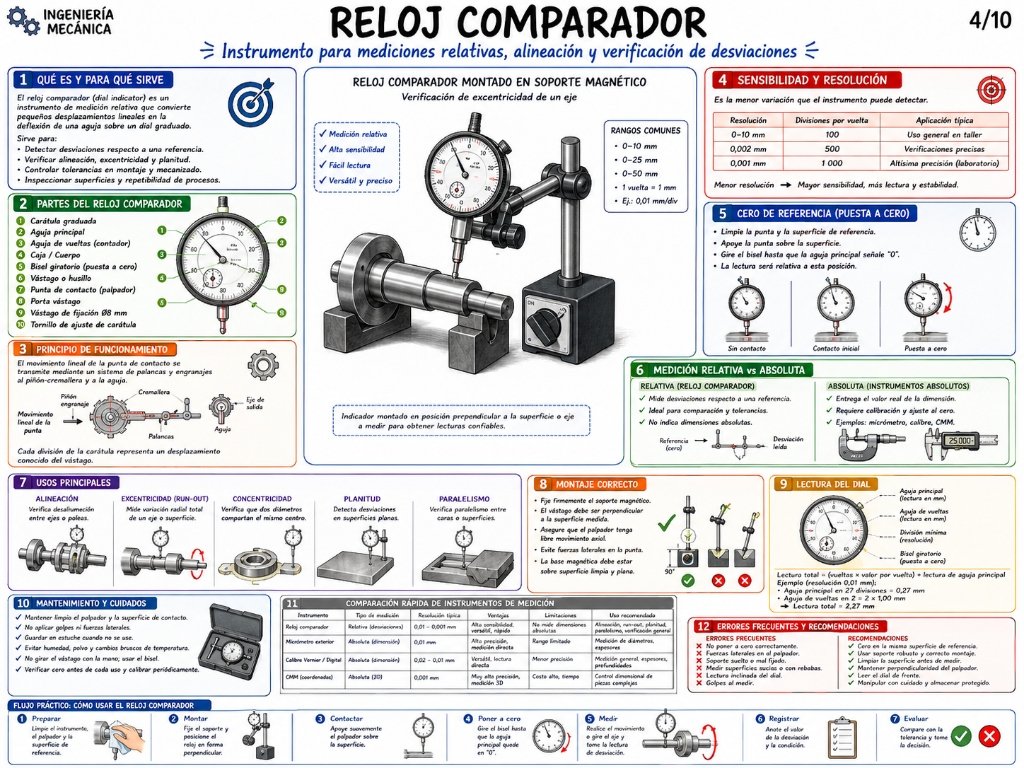 Reloj Comparador (8/10)